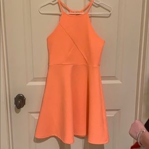 Cute and bright girls' skater dress